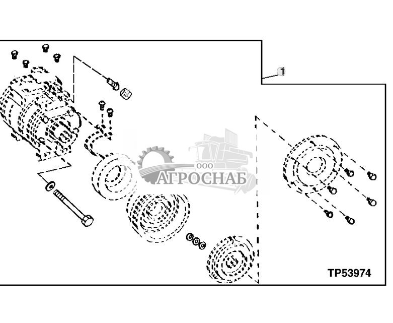Комплект крепежа компрессора - ST10674 370.jpg